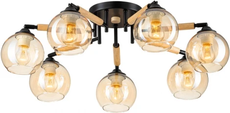 Потолочная люстра на штанге Citilux Tika CL133171 (220V, шарики)