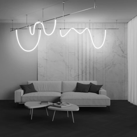 Трековый светильник магнитный модульный LED 24V 27W Maytoni Tau TR154-1-27W4K-PT