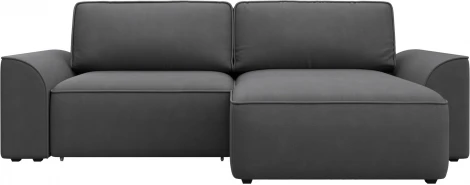 Диван угловой Лига-048 НПБ Лига Диванов (Замша) арт.128287