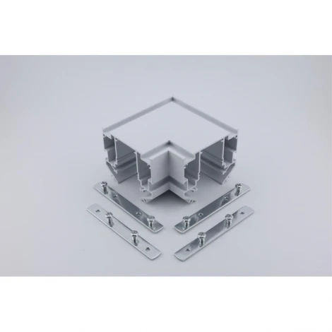 Соединитель угловой плоский для натяжного потолка Aployt Magnetic track 220 APL.0286.10.02