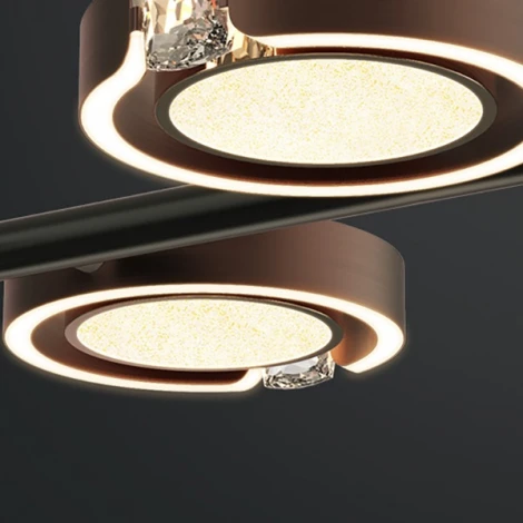 Подвесной светильник Sellif Long Brown Imperiumloft Sellif-Long01 (232847-23) (LED, 220V, на тросе)