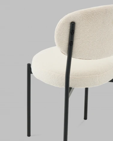 Стул Бриф DD букле молочный 4 шт. Stool Group арт.УТ000041544