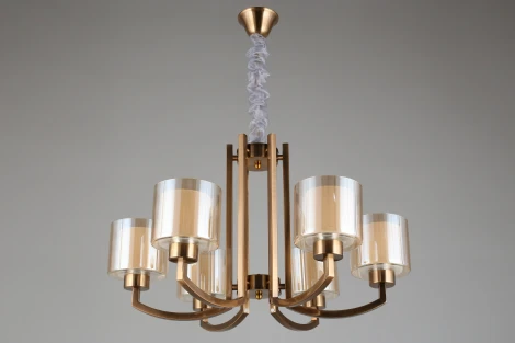 Подвесная люстра Omnilux Atessa OML-55913-06 (220V, на цепи)