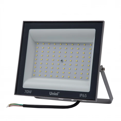 Прожектор уличный светодиодный 6500K серый Uniel ULF-F23-70W/6500K IP65 160-240V GREY