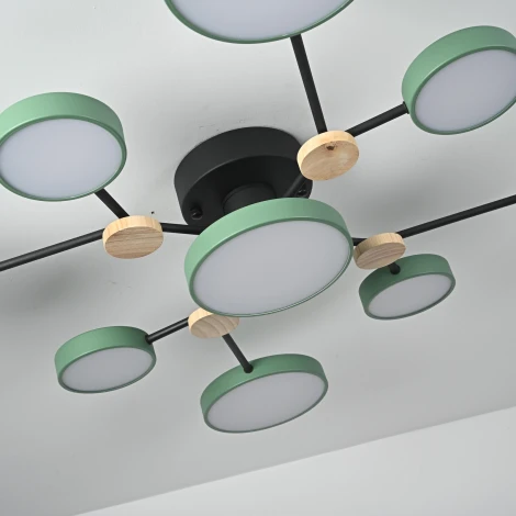 Потолочная люстра с пультом на штанге LED Lu Carte LC-11-1724