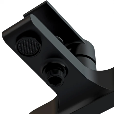 Смеситель Cersanit Brasko Black 63108 для ванны с душем