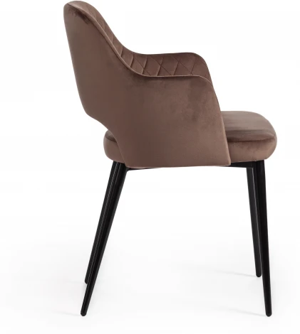 Обеденный стул Tetchair VALKYRIA (Ткань,Металл/Коричневый)
