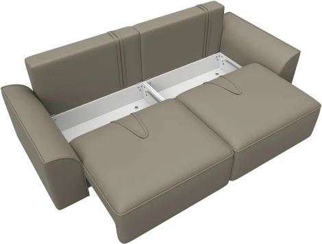 Диван прямой Лига-048 НПБ Лига Диванов (Экокожа) арт.128224