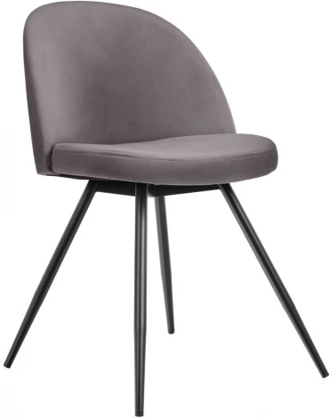 Стул Bradex Home Vivian графит с черными ножками (RF 0066)