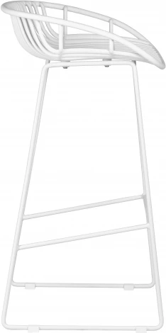 Стул барный DOBRIN FRANK (белый) 775APP-LMZL FRANK, цвет белый