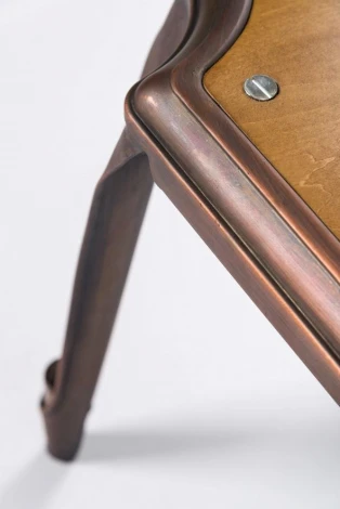 Стул Marais Vintage Wood Медь антикварная