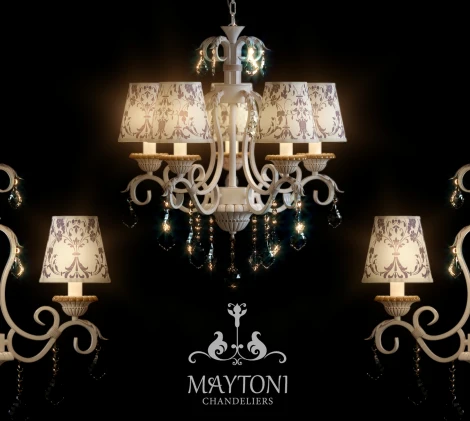 Подвесная люстра Maytoni Velvet ARM219-05-G