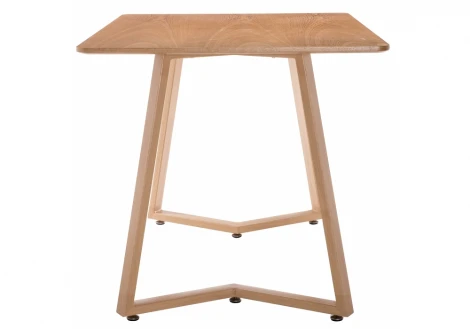 Стол на металлокаркасе Woodville Kont 120 light walnut 11711