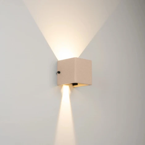 Архитектурная подсветка LGD-PERAN-WALL-S120x120-6W Warm3000 (Light ivory, 0-80 deg, 230V) (Arlight, IP65 Бетон) 061760