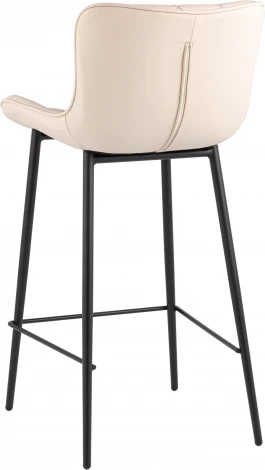 Стул барный Vault экокожа светло-серый Stool Group арт.УТ000039349