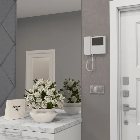 Выключатель одноклавишный проходной с подсветкой (hammer серебряный) Werkel W1212106 (a052080)