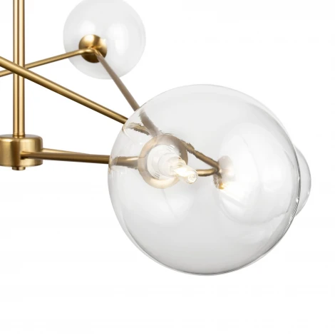 Потолочная люстра на штанге Freya Bumble FR5144PL-06TR (220V, шарики)