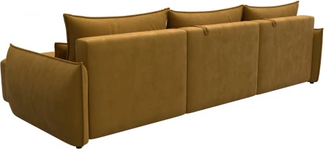 Диван угловой Лига-051 НПБ Лонг угол универсальный Лига Диванов (Велюр) арт.128725