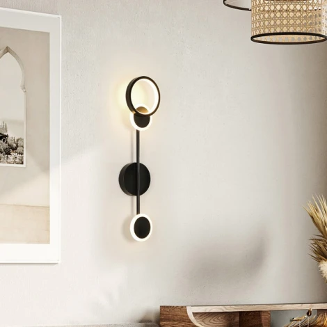 Настенный светильник Wi-Fi Zingy B Black ImperiumLoft Zingy01 (LED, 220V, пульт управления)