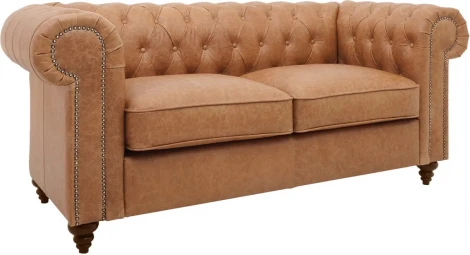 Диван Chester Classic ОГОГО (арт.329576), (Ткань/Коричневый)