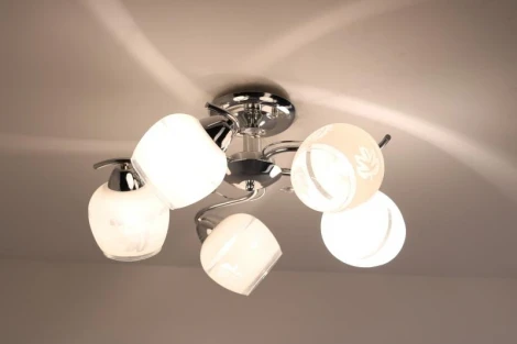 Потолочная люстра Lampex Evelyn 761/5