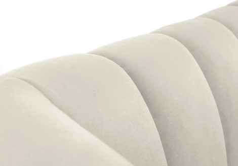 Кровать Queen Agata Lux ОГОГО (арт.636840), (Ткань/Белый)