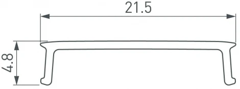 Экран FANTOM-W23-2000 OPAL (Arlight, Пластик) 040818