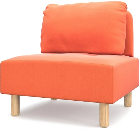 Кресло Arsko Свельд коралловая рогожка