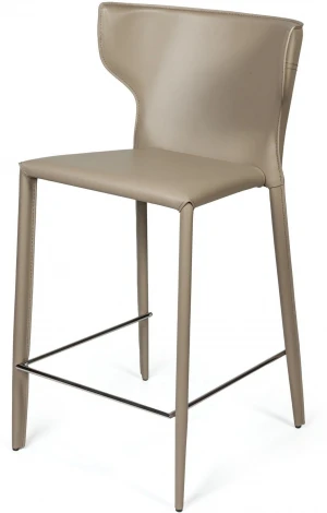 Стул полубарный Top Concept Austin, кожа нуга