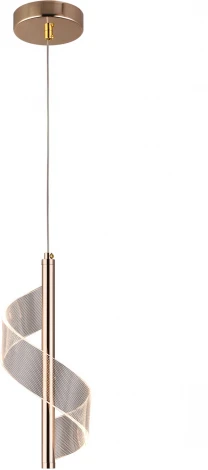 Подвесной светодиодный светильник Natali Kovaltseva LED LAMPS 81416 14W, золото, LED