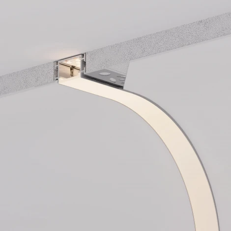 Профиль FANTOM-BENT-W23-TOP-2000 ANOD (Arlight, Алюминий) 040347(1)