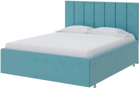 PROxSON Кровать Modern Large (Ткань: Велюр Лофти Лазурь) 90x200