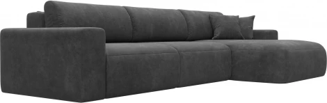 Диван угловой Лига-036 НПБ Классик Лонг правый угол Лига Диванов (Велюр) арт.127785