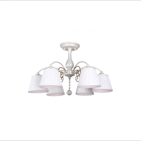 Потолочная люстра IDLamp Kipriena 255/6-Whiteplatina