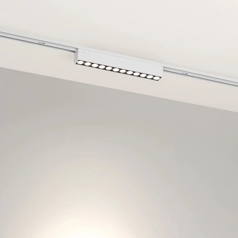 светильник магнитный MAG-VIBE-LASER-L197-12W Day4000 (WH, 24 deg, 48V) (Arlight, IP20 Металл) 044424