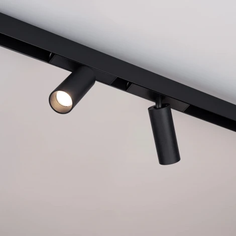 светильник магнитный MAG-SPOT-25-R90-9W Warm3000 (BK, 30 deg, 24V, DALI) (Arlight, IP20 Металл) 046310