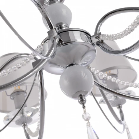 Подвесная люстра Arte Milano AM342109 342109/8 CR+LWT (220V, подвески, на цепи)