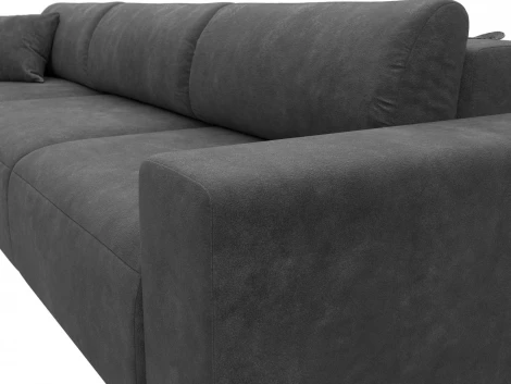 Диван угловой Лига-036 НПБ Классик Лонг левый угол Лига Диванов (Велюр) арт.127785L