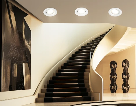 Светильник встраиваемый поворотный IP44 Ambrella Techno Spot TN1141