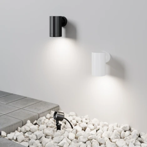 Грунтовый светодиодный светильник IP65 Maytoni Clyde O493FL-L3GF3K (24V, круглые)