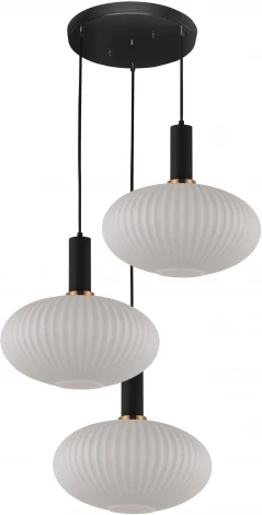 Подвесной светильник Lumina Deco Floril LDP 1216-3 WT+BK