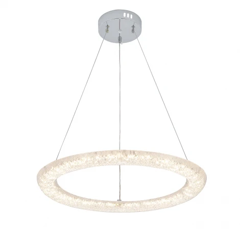 Подвесной светильник с пультом светодиодный в форме кольца Escada Horda 10293/1LED (регулировка яркости, 220V, на тросе, кольцо)