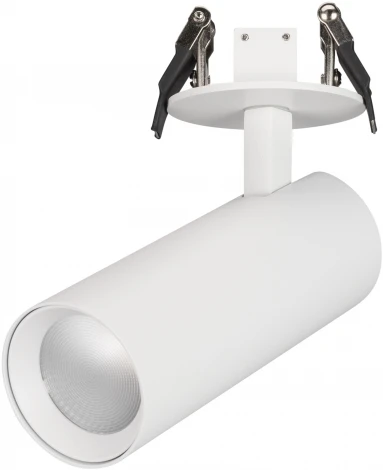 Встраиваемый спот LGD-LUMOS-R55-16W Day4000 (WH, 25 deg, 230V) (IP20 Металл) 034480 (LED, круглые)