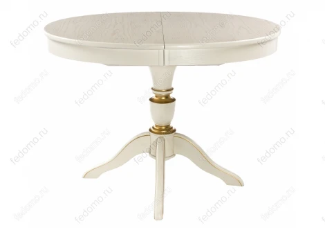 Стол Woodville Arno молочный патина 438328