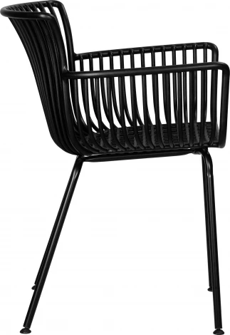 Стул обеденный DOBRIN ROSS (черный (B-03) без подушки)