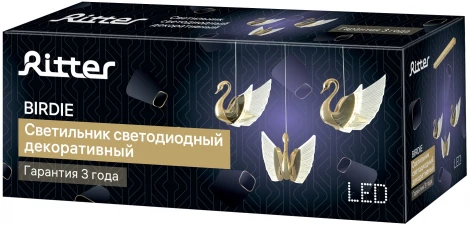Подвесной светильник светодиодный Ritter Birdie 51636 5