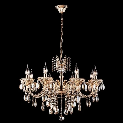 Подвесная люстра Eurosvet 10025 10025/8 золото
