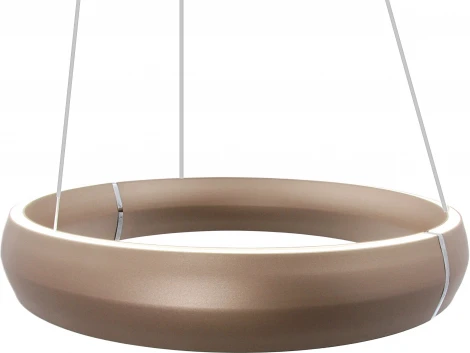 Подвесной светильник светодиодный с регулировкой цветовой температуры Mizi'en Impulse MZ31507-500 (220V, на тросе, кольцо)