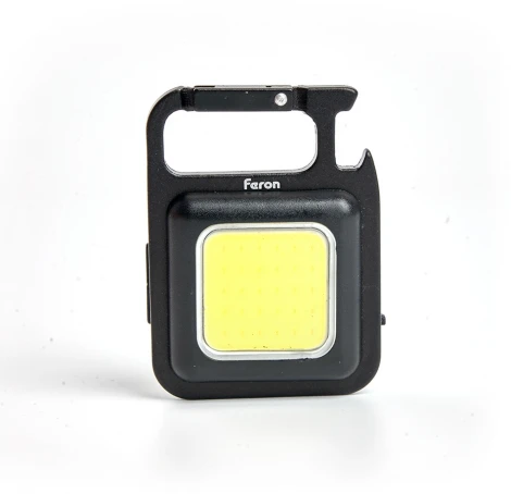 Фонарь универсальный Feron TH2404 48524 аккумуляторный с магнитом USB type-C COB