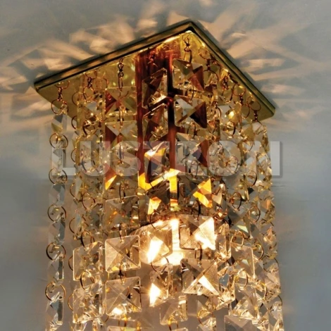 Встраиваемый точечный светильник Arte Lamp Brilliants A7326PL-1GO